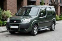 Fiat Doblo I 2005–2010 Sidetrin Allmond Grey (2 stk., aluminium) foto 1
