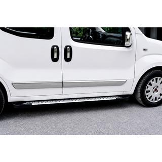 Sidetrin Allmond Grey (2 stk., aluminium) foto 1