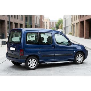 Sidetrin Allmond Grey (2 stk., aluminium) Citroen Berlingo 1996–2008 foto 1