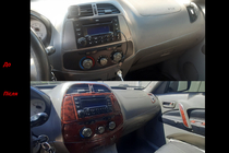 Chery Tiggo 1 2005–2016 Instrumentbordbeklædning (stort sæt) Mørkt træ foto 1