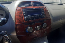 Chery Tiggo 1 2005–2016 Instrumentbordbeklædning (stort sæt) Mørkt træ foto 4