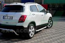 Chevrolet Captiva 2006–2019 Sidetrin Fullmond (2 stk., aluminium) foto 3