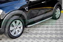 Chevrolet Captiva 2006–2019 Sidetrin Fullmond (2 stk., aluminium) foto 4