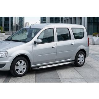 Sidetrin X5-type (2 stk., alu.) foto 1