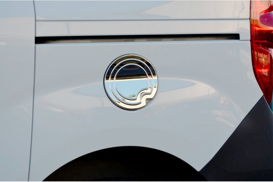 Fiat Doblo II 2010–2022 OmsaLine tankklapdæksel (rustfrit stål) Image