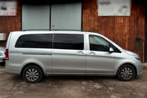 Mercedes Vito/V-klasse W447 2014– Sorte tagrælinger CAN originalt design (metal fødder) foto 5