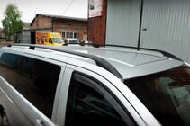 Mercedes Vito/V-klasse W447 2014– Sorte tagrælinger CAN originalt design (metal fødder) foto 1
