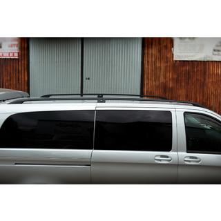 Sorte tagrælinger CAN originalt design (metal fødder) Mercedes Vito/V-klasse W447 2014– foto 4
