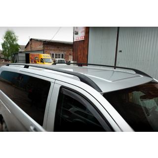 Sorte tagrælinger CAN originalt design (metal fødder) Mercedes Vito/V-klasse W447 2014– foto 1