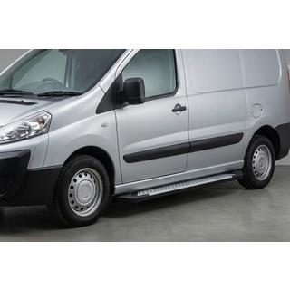 Sidetrin Allmond Grey (2 stk., aluminium) foto 1