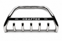 Volkswagen Crafter 2006–2016 Kængurubøjle WT004 (rustfrit stål) 60 mm, med tekst foto 5