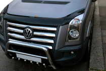 Volkswagen Crafter 2006–2016 Kængurubøjle WT004 (rustfrit stål) 60 mm, med tekst foto 3