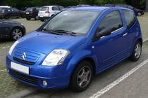 Citroen C-2 2003–2009 Udvendige vindueslister (2 stk., rustfrit stål) foto 1