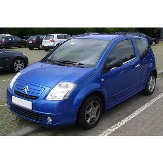 Udvendige vindueslister (2 stk., rustfrit stål) Citroen C-2 2003–2009 foto 1