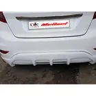 Ford Fiesta 2008–2017 Meliset bagkofangerdiffuser (til lakering) foto 2
