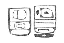 Hyundai H200, H1, Starex 1998–2007 Instrumentbordbeklædning foto 2