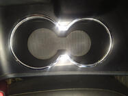 Hyundai IX-35 2010–2015 Ringe til kopholder (rustfrit stål) foto 4