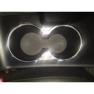 Ringe til kopholder (rustfrit stål) Hyundai IX-35 2010–2015 foto 4