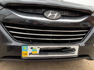 Hyundai IX-35 2010–2015 Lister til kølergrill (3 stk., rustfrit stål) foto 4