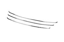 Hyundai IX-35 2010–2015 Lister til kølergrill (3 stk., rustfrit stål) foto 3