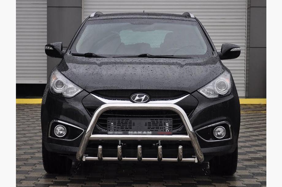 Hyundai IX-35 2010–2015 Frontbøjle WT003 (rustfri stål) Image