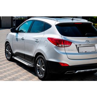 Sidetrin Allmond Grey (2 stk., aluminium) foto 1