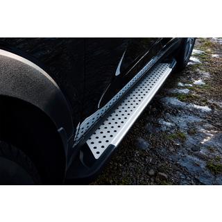Sidetrin Allmond Grey (2 stk., aluminium) foto 3