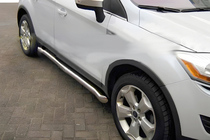 Ford Kuga 2008–2013 Siderør (2 stk., rustfrit stål) foto 1