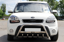 Kia Soul I 2008–2013 Kængurubøjle (rustfrit stål) 60 mm, uden inskription foto 1