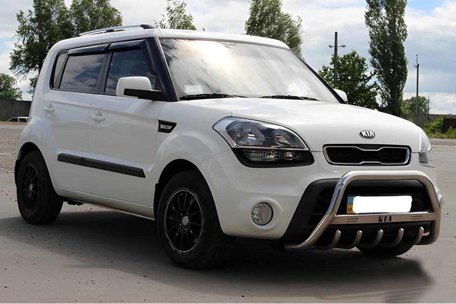 Kia Soul I 2008–2013 Kængurubøjle (rustfrit stål) 60 mm, uden inskription Foto 3