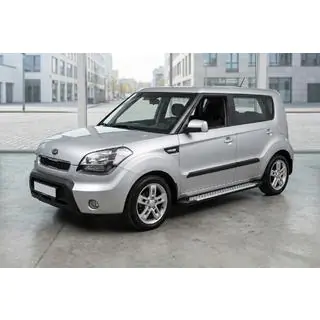 Sidetrin Allmond Grey (2 stk., aluminium)