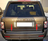 Range Rover III L322 2002–2012 Bagagerumskantliste (rustfrit stål) foto 1