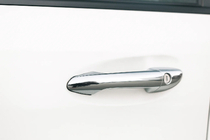 Mercedes ML W164 2005–2011 Dørgrebsafdækninger (4 stk., rustfrit stål) foto 3