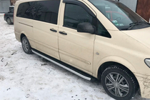 Mercedes Viano 2004–2014 Sidetrin Alliance (2 stk., aluminium) foto 8