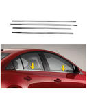 Mazda 3 2009–2013 Vindueslister (4 stk., rustfrit stål) foto 1