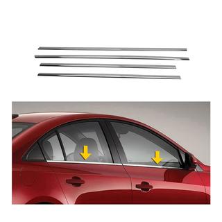Vindueslister (4 stk., rustfrit stål) Mazda 3 2009–2013 foto 1