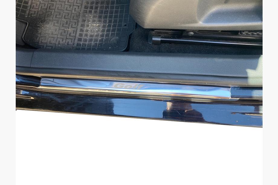 Volkswagen Golf 6 2008–2014 Carmos V1 dørtrinslister (rustfrit stål) Foto 3