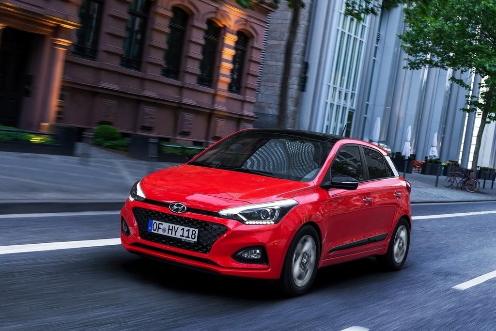 Opdateret femdørs Hyundai i20 hatchback