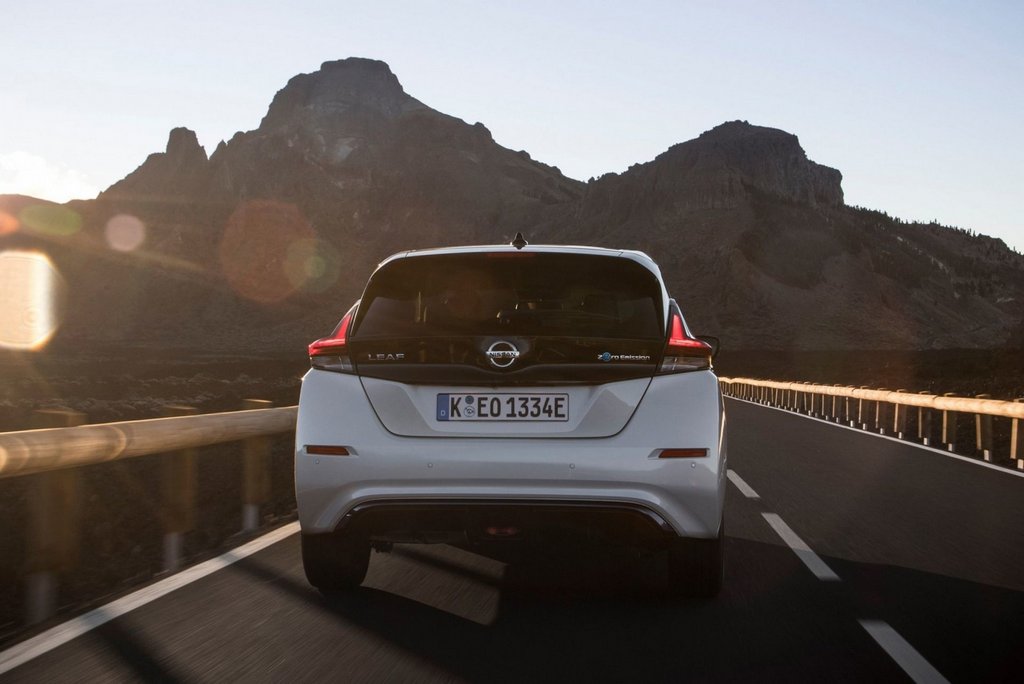 Nissan Leaf hatchback i anden generation – elbil