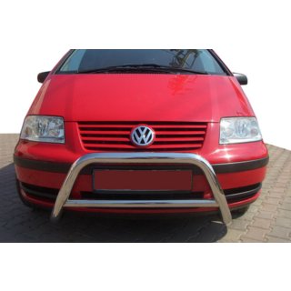 Kængurugitter WT005 (rustfrit stål) Ford Galaxy 1995–2006 foto 1