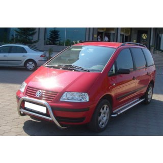 Kængurugitter WT005 (rustfrit stål) Ford Galaxy 1995–2006 foto 3
