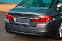 BMW 5-serie F10/F11 2010–2016 Nummerpladeliste over SD (rustfrit stål) foto 2