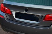 BMW 5-serie F10/F11 2010–2016 Nummerpladeliste over SD (rustfrit stål) foto 5