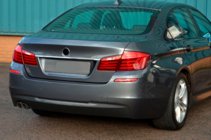 BMW 5-serie F10/F11 2010–2016 Nummerpladeliste over SD (rustfrit stål) foto 6