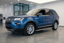 Ford Explorer 2011–2019 Maydos v2 sidetrin (2 stk., aluminium ↗ rustfrit stål) foto 1