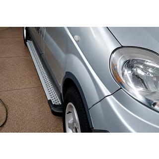 Sidetrin X5-type (2 stk., alu.) foto 1