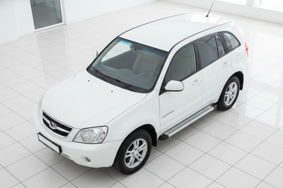 Chery Tiggo 3 2005– Sidetrin Maya V2 (2 stk., aluminium) Image