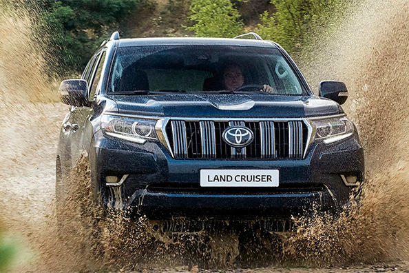 Opdateret Toyota Land Cruiser Prado SUV