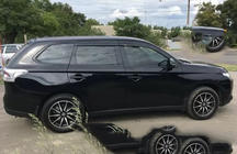 Mitsubishi Outlander 2012–2021 Vindafvisere til sideruder (4 stk., Niken) foto 2