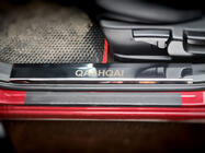 Nissan Qashqai 2007–2010 Krom dørtrinslister i rustfrit stål til plastik (4 stk.) foto 2